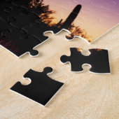 サグアーロサボテンの満月 ジグソーパズル (側面)