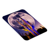 サグアーロサボテンの満月 マグネット (右側)