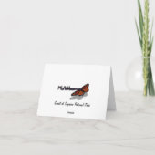 サグアーロサンセットIIアリゾナサンキューカード サンキューカード (裏面)