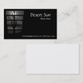 サグアーロデザートアリゾナサンセット 名刺 (正面/裏面)