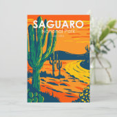 サグアーロナショナルパークアリゾナヴィンテージ シーズンカード (スタンド正面)