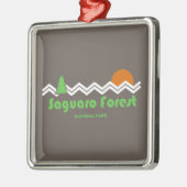 サグアーロフォレストナショナルパークレトロ メタルオーナメント (左)