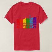 サグエネープライドシャツサグエネーLGBTギフトLGBTQ Supp Tシャツ (デザイン正面)