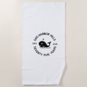 サグハーバーヒルズビーチ ビーチタオル (正面)