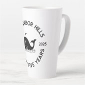 サグハーバーヒルズ75thラテマグカップ カフェラテマグ (右アングル)