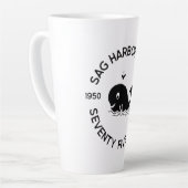 サグハーバーヒルズ75thラテマグカップ カフェラテマグ (左アングル)