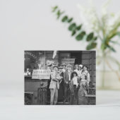 サグラゲットとその仲間， 1913 ポストカード (スタンド正面)