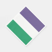 サグラゲット国旗 スタンダードランチョンナプキン (角)