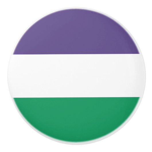 サグラゲット国旗 セラミックノブ (正面)