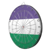 サグラゲット国旗 ダーツボード (正面右)