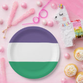 サグラゲット国旗 ペーパープレート (パーティー)