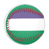 サグラゲット国旗 野球ボール (正面左)