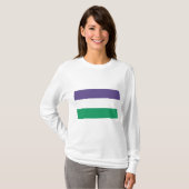サグラゲット国旗 Tシャツ (正面フル)