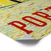 サグラスプロモントリーイラストレーションアルガルヴポルトガル ポスター (角)