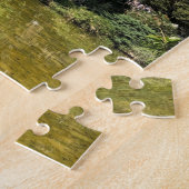 サグラダファミリアバシリカランドマークバルセロナスペイン ジグソーパズル (側面)