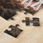 サグラダファミリアバシリカランドマークバルセロナスペイン ジグソーパズル (側面)