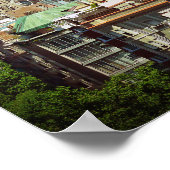 サグラダファミリアバルセロナカタロニアスペイン ポスター (角)