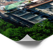 サグラダファミリアバルセロナカタロニアスペイン ポスター (角)