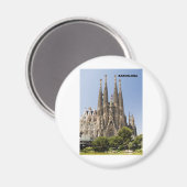 サグラダファミリアバルセロナスペイン マグネット (正面/裏面)