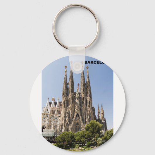 サグラダファミリアバルセロナスペイン(St.K) キーホルダー (正面)