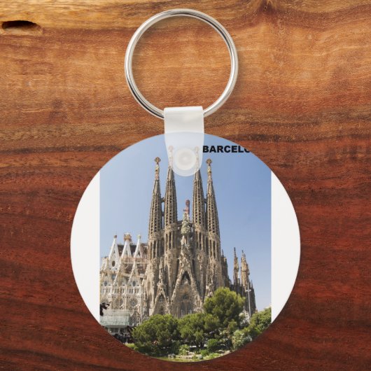 サグラダファミリアバルセロナスペイン(St.K) キーホルダー (正面)