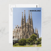 サグラダファミリアバルセロナスペイン(St.K) ポストカード (正面/裏面)