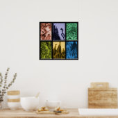 サグラダファミリアモンタージュ ポスター (キッチン)