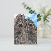 サグラダファミリア出生ファサードバルセロナフォト ポストカード (スタンド正面)