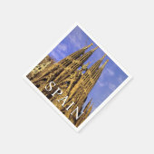 サグラダファミリア |バルセロナ（スペイン） スタンダードカクテルナプキン (角)