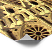 サグラダファミリア |バルセロナ（スペイン） ポスター (角)