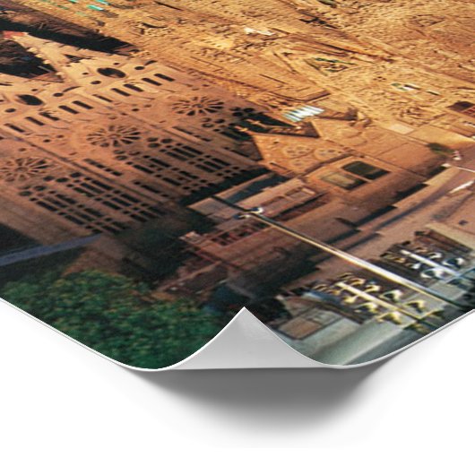 サグラダファミリア ポスター (角)