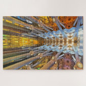 サグラダ·ファミリア。インテリア。ビュー21。 ジグソーパズル (横)