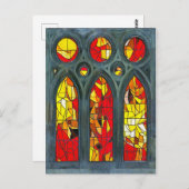 サグラダ・ファミリア。内部.ビュー10. ポストカード (正面/裏面)