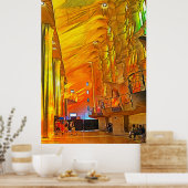 サグラダ・ファミリア。内部.ビュー13. ポスター (キッチン)