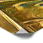 サグラダ・ファミリア。内部.ビュー16. ポスター (角)