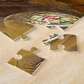 サグラダ・ファミリア。内部.ビュー20. ジグソーパズル (側面)