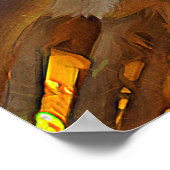 サグラダ・ファミリア。内部.ビュー20. ポスター (角)