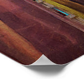 サグラダ・ファミリア。内部.ビュー29. ポスター (角)