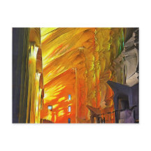 サグラダ・ファミリア。内部.ビュー2.