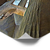 サグラダ・ファミリア。内部.ビュー31. ポスター (角)