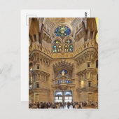 サグラダ・ファミリア。内部.ビュー32. ポストカード (正面/裏面)