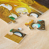 サグラダ・ファミリア。内部.ビュー4. ジグソーパズル (側面)