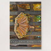 サグラダ・ファミリア。内部.ビュー4. ジグソーパズル (縦)