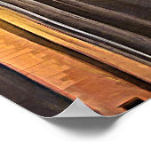 サグラダ・ファミリア。内部.ビュー6. ポスター (角)