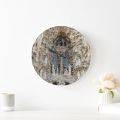 サグラダ・ファミリア。出生ファサード。 ラージ壁時計 (ホーム)