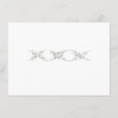 サグレイ・トワルドジューイウェディングの詳細な資料 エンクロージャーカード (裏面)