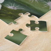 サグ図解入りの、写真付きのアロサボテン白花 ジグソーパズル (側面)