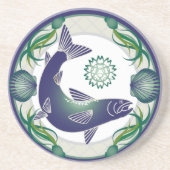 サケのコースター コースター (正面)