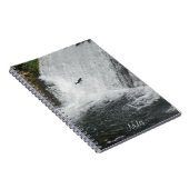 サケのジャンプの滝 ノートブック (右側)