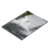 サケのジャンプの滝 ノートブック (左側)